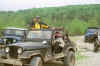 Scott Davis and me relaxing after our final Jeep trip of 2001 - Paragon Park, PA